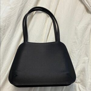 HOLT RENFREW SATIN EVENING BAG